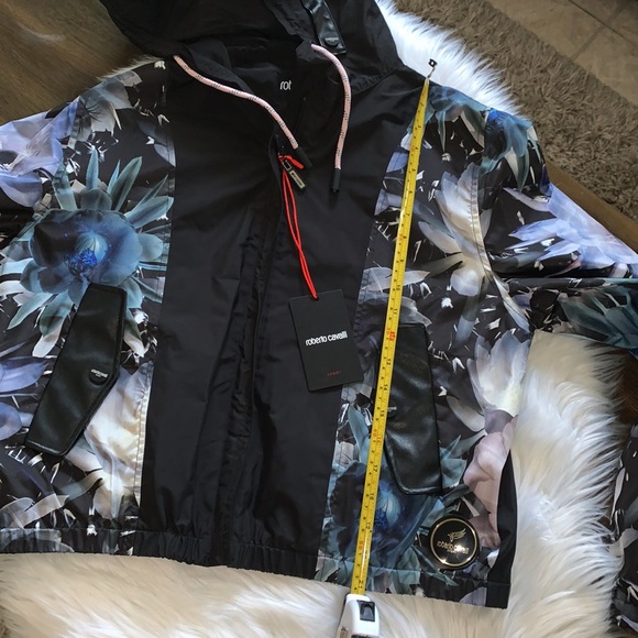 Roberto Cavalli sport Marchito Print Jacket size L - Picture 7 of 16